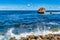 Rocky limestone formations on the coast and beaches of Point Peron