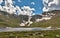 Rocky Mountain Alpine Glacier lake