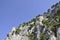 Rocky Mountain of the Calanques National Park from the Bay area of Cassis on Cote D`Azur France