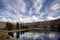 Rocky Mountaineer heads west on the Fraser River