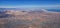 Rocky Mountains, Oquirrh range aerial views, Wasatch Front Rock from airplane. South Jordan, West Valley, Magna and Herriman, by t