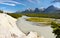 Rocky Mountains River Jasper Viewpoint