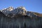 Rocky Mountains in Winter Canada