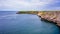 Rocky outcrop on the Welsh Coastal path