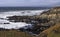 The Rocky Pacific Coast Shoreline in Central California