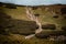 Rocky path on a hike in High Tatras