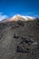 Rocky path leading us to the top of Tolbachik Volcano