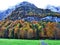 Rocky peak Gleiterhorn in the Glarus Alps Mountain Range