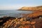 Rocky Pembrokeshire Coastline, Manorbier Bay