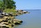 A Rocky Point on Lake Lewisville, Texas