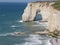 Rocky promontory into the sea