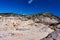 Rocky ravines in the mountains