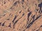 Rocky red rock terrain of Nevada