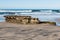 Rocky Reef at Low Tide at Swami`s Beach