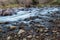 Rocky river landscape in Abadia, Estremadura, Spain