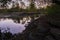 Rocky River at Sunrise Naperville Illinois