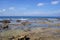 The rocky sea shores at Laxmanpur Beach, Neil Island