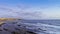 Rocky seacoast in Alghero city, Sardinia, Italy