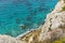 Rocky seacoast on Sardinia island, Italy