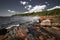 Rocky shore of Georgian Bay