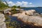 Rocky shore in Georgian Bay