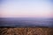 The Rocky Shore, Mediterranean and Horizon during Sunset