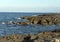 Rocky shoreline of Adriatic Sea at Borgo Ignazio Resort, Savelletri di Fasano