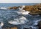 Rocky shoreline of Adriatic Sea at Borgo Ignazio Resort, Savelletri di Fasano