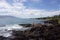 Rocky Shoreline in Maui, Hawaii