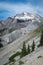 Rocky slopes of Mt. Hood, Oregon