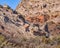 Rocky slopes with pronounced Hoodoos.