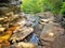 Rocky Stream above Window Falls at Hanging Rock State Park