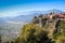 The rocky temple Christian Orthodox complex of Meteora is one of the main attractions of the north of Greece