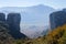 The rocky temple Christian Orthodox complex of Meteora is one of the main attractions of the north of Greece