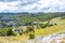 Rocky top of the Mount Aizkorri, Guipuzcoa in Basque Country