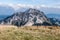 Rocky Velky Rozsutec hill in Mala Fatra mountains in Slovakia