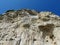 Rocky wall at Sentiero degli Dei