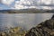 Rocky wild coastline near Glenfinnan in the north-western scottish Highlands, Scotland, Great Britain