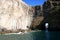 Rocky window, Lipari Islands