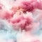 Rococo-inspired pink and blue smoke backdrop with textured splashes (tiled)