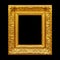 Rococo luxury gold frame