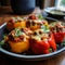 Rocoto Relleno: Spicy Stuffed Red Peppers with Melted Cheese