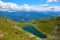 Rodella lake, sud tyrol italy