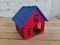 Rodent house on wooden background