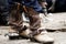 Rodeo Cowboy Boots & Spurs