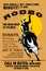 Rodeo Cowboy bull riding