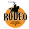 Rodeo poster design with copy space