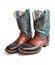 Rodeo style cowboy boots