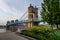 The Roebling Bridge at Sunrise