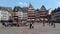 Roemerberg, main town square lined with timber-framed houses, Frankfurt, Germany